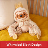 GUND Augie Sloth Plush, Premium Stuffed Animal for Ages 1 and Up, Tan/Copper, 15”